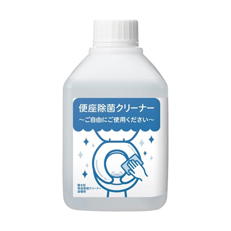 カウネット 置き型便座除菌クリーナー 詰替用600mL 3558-1857 1本(ご注文単位1本)【直送品】