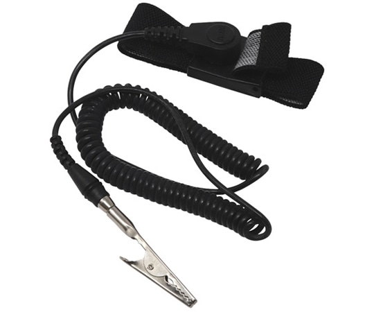 ainex(アイネックス) 静電防止リストバンド SB-04B 1個 (ご注文単位1個)【直送品】