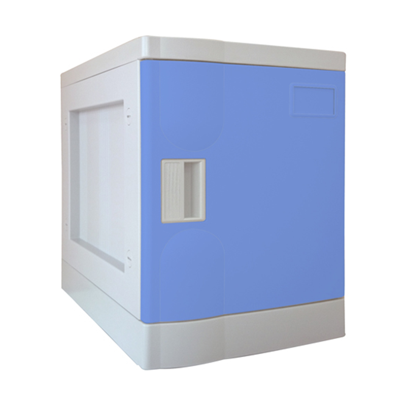 宮成製作所 プラボックス Sサイズ ブルー 鍵なし ベース付 PB-KSB1 1台(ご注文単位1台)【直送品】