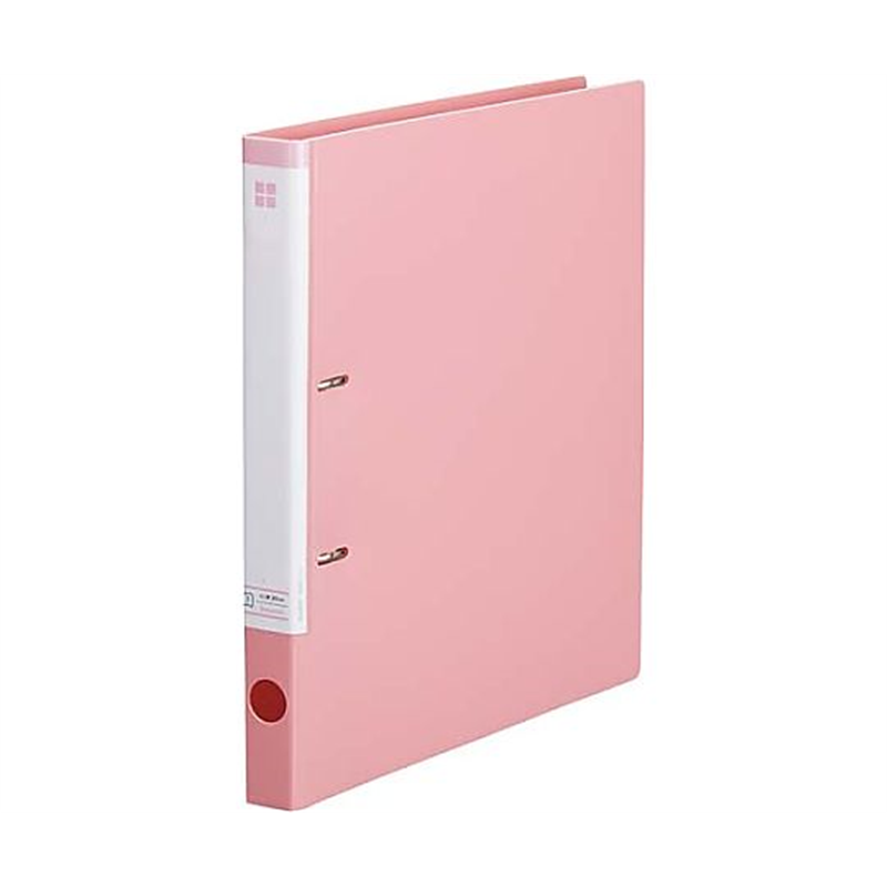 カウネット Dリングファイル背幅30mm A4縦ピンク 4248-1515 1冊(ご注文単位1冊)【直送品】