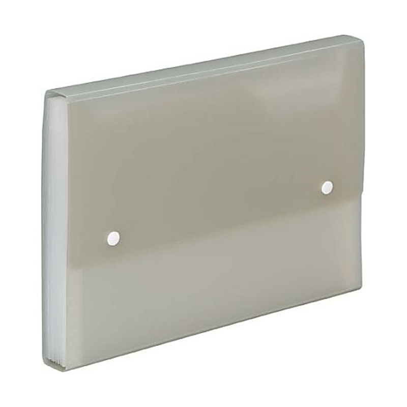 カウネット ドキュメントファイル A4 13P スモーク 5208-6724 1冊(ご注文単位1冊)【直送品】