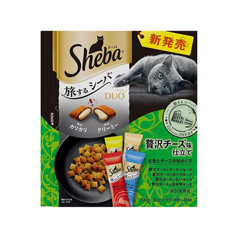 マースジャパンリミテッド シーバ デュオ 旅するシーバ 贅沢チーズ味仕立て 200g SDW1 1個（ご注文単位1個）【直送品】