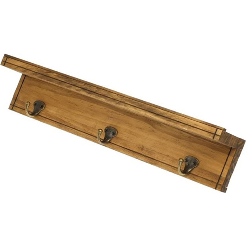 ライフサーブ EASY SHELF & Hook(棚+フック)(ブラウン)  1個(ご注文単位1個)【直送品】