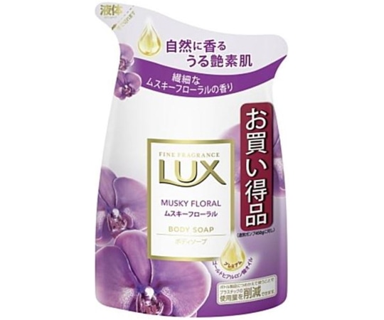 ユニリーバ・ジャパン・CM ラックス ボディソープ ムスキーフローラル 詰替え用 300g  1個（ご注文単位1個）【直送品】