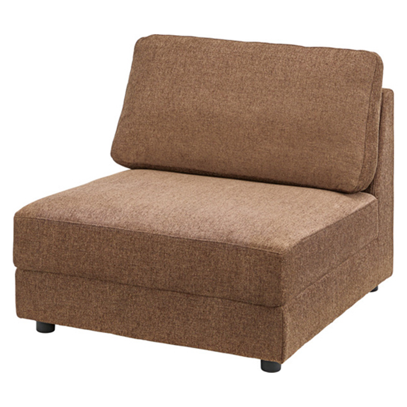 東谷 イーズ ソファ S ブラウン HS-442BR 1個（ご注文単位1個）【直送品】