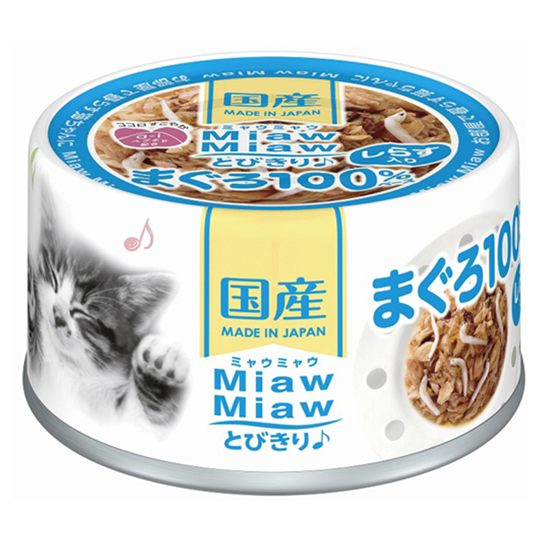 アイシア MiawMiawとびきり♪ しらす入りまぐろ 60g MT-3 1個（ご注文単位1個）【直送品】