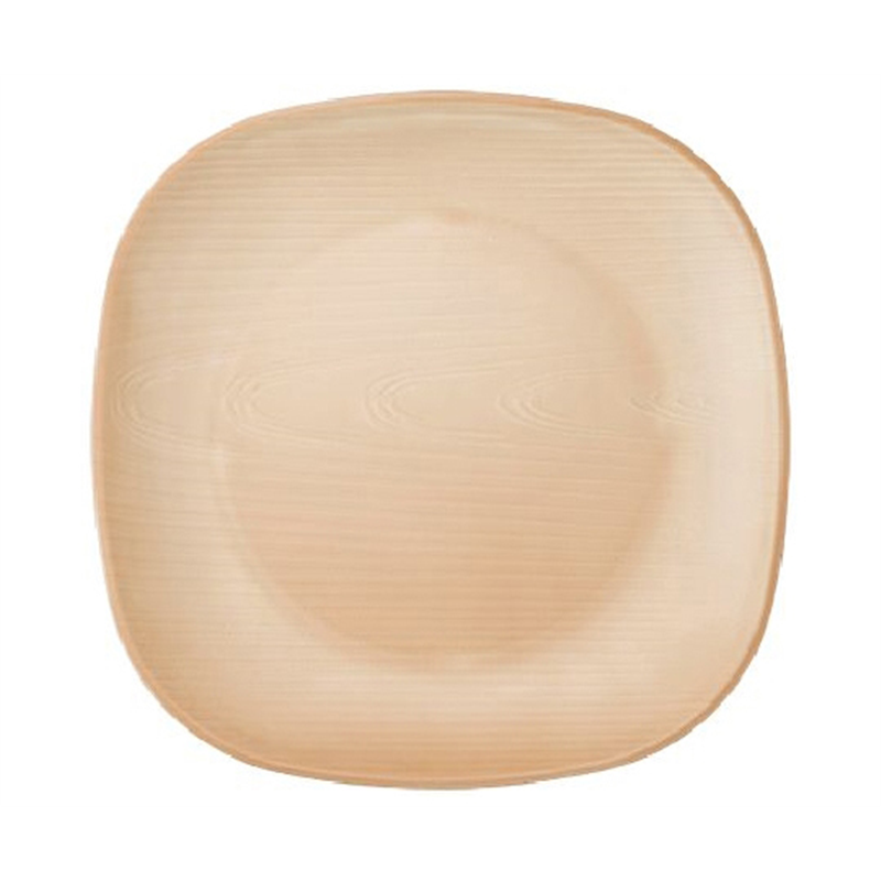 Daiwa 25cmスクエアプレート ナチュラル WD-11-NA 1個(ご注文単位1個)【直送品】