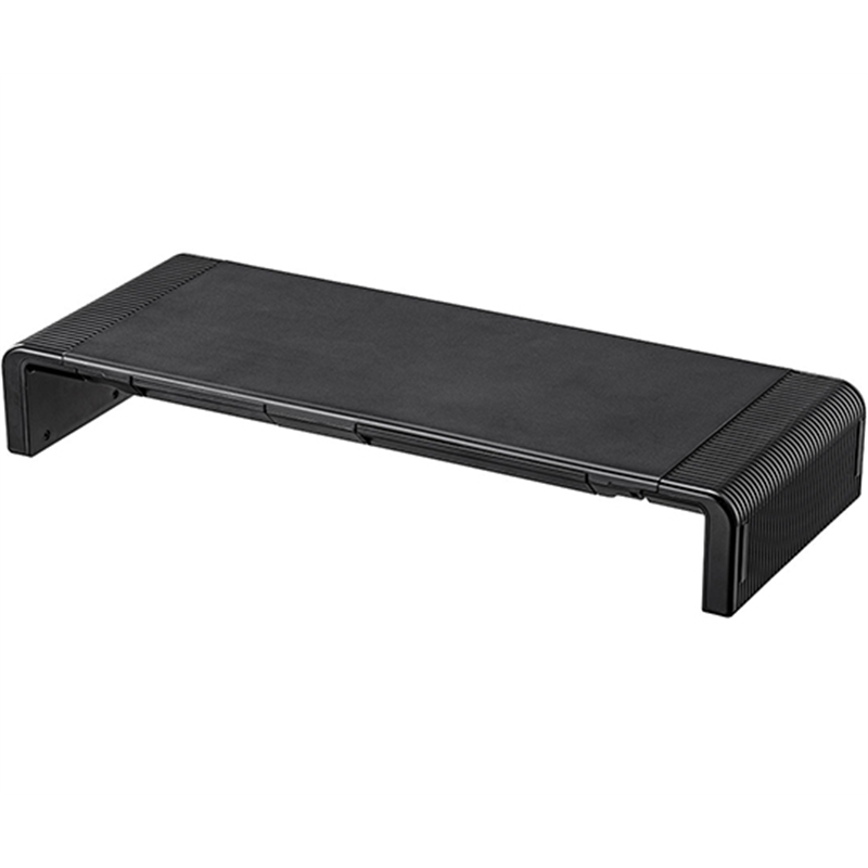 サンワサプライ 3段階横幅可変タイプ机上ラック MR-LC804BK 1台(ご注文単位1台)【直送品】