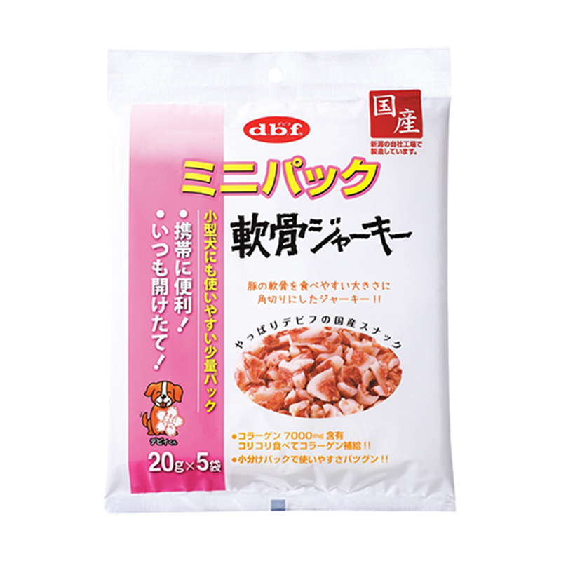 デビフペット ミニパック 軟骨ジャーキー 100g 390 1個（ご注文単位1個）【直送品】
