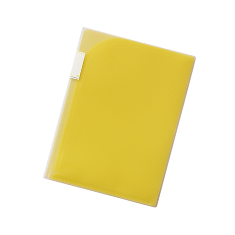 LIHITLAB Avanti 6ポケットホルダー 5黄 F-3412 F3412-5 1枚(ご注文単位1枚)【直送品】