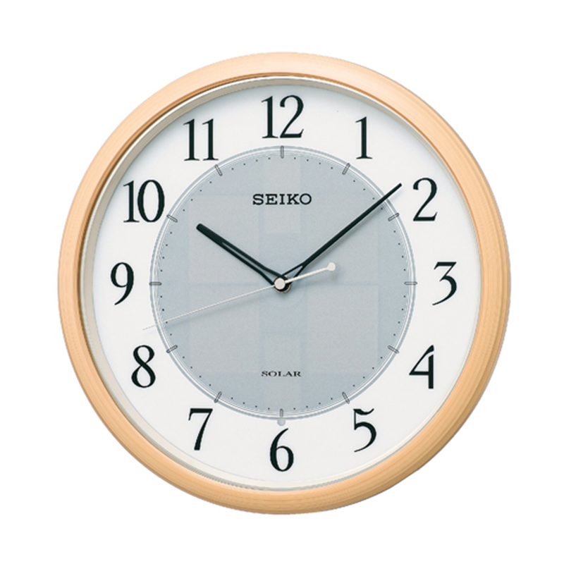 セイコー ソーラー電波掛時計 φ308×49mm SF243B 1個(ご注文単位1個)【直送品】