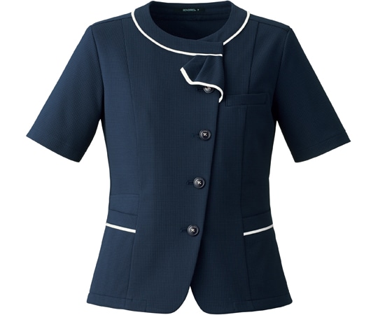 ボンマックス オーバーブラウス ネイビー 13G AJ0858 1枚（ご注文単位1枚）【直送品】