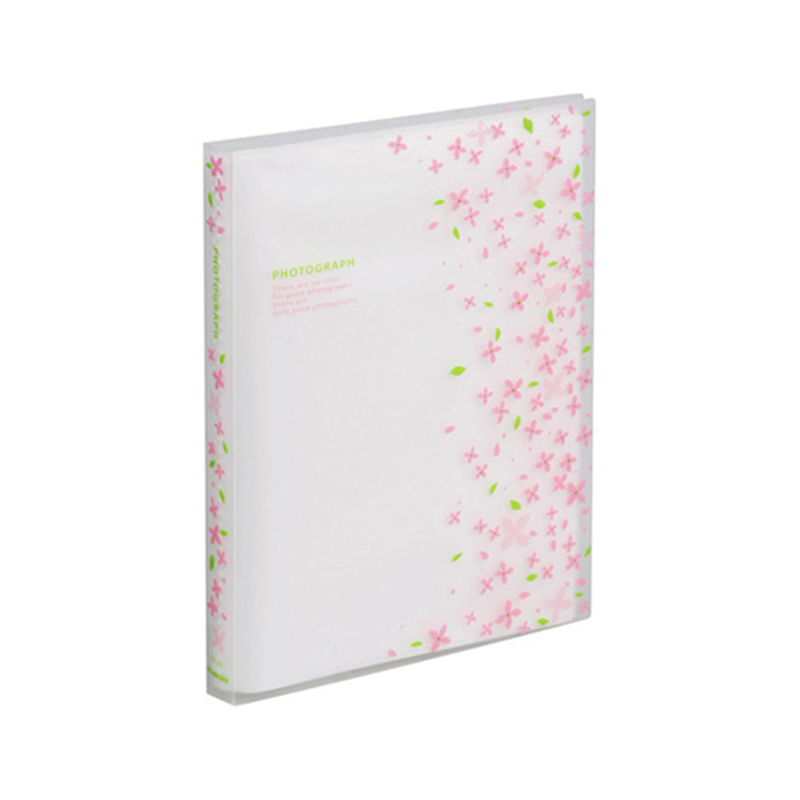 ハクバ写真産業 ビュートプラス Lサイズ 56枚収納 小花ピンク ABP-L56KPK 1個(ご注文単位1個)【直送品】