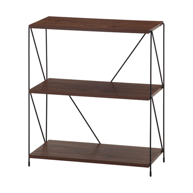 不二貿易 EZBOワイヤーラック3段 60幅 MBR 77541 1個（ご注文単位1個）【直送品】