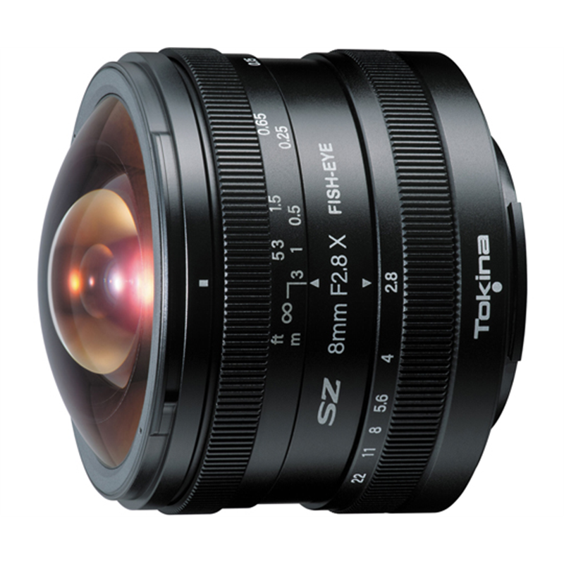 ケンコー・トキナー 一眼レフ用交換レンズ SZ 8mm F2.8 FISH-EYE MF フジXマウント  1個（ご注文単位1個）【直送品】