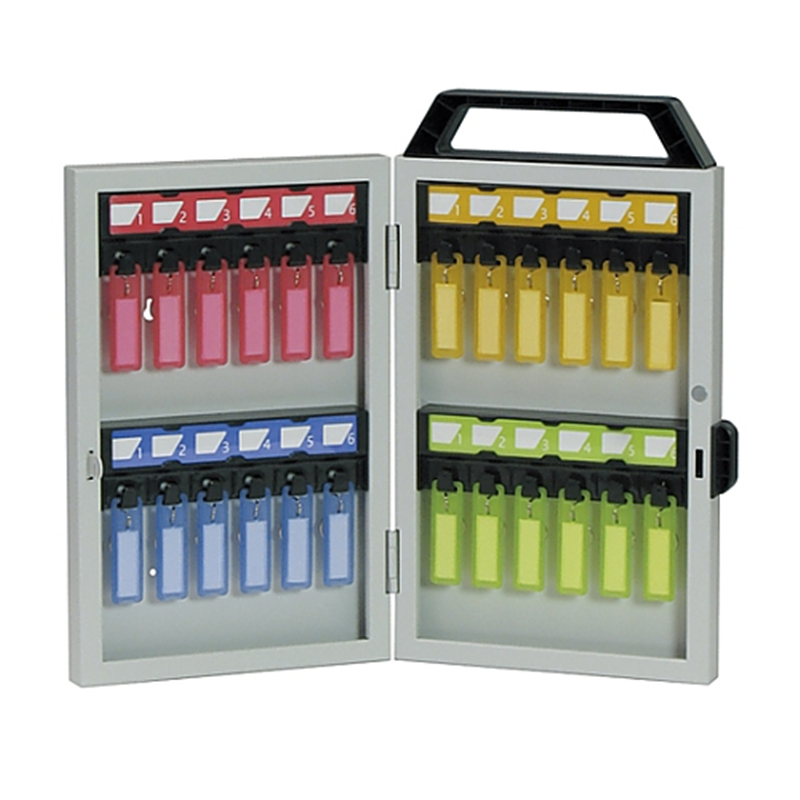 日本緑十字社 キーボックス 24個吊用 KB-24 ダイヤル錠 199024 1個(ご注文単位1個)【直送品】