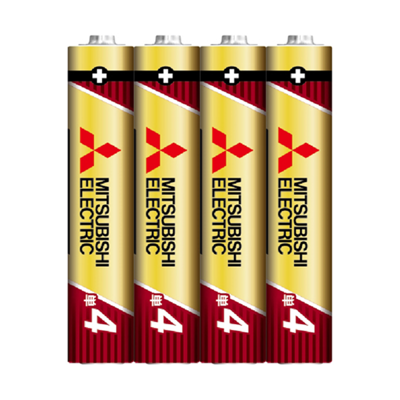 三菱電機 アルカリ乾電池GRシリーズ 単4形 4本入 LR03GR/4S 1パック(ご注文単位1パック)【直送品】