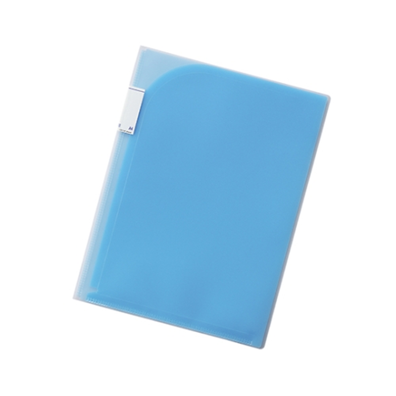 LIHITLAB Avanti 6ポケットホルダー 8青 F-3412 F3412-8 1枚(ご注文単位1枚)【直送品】