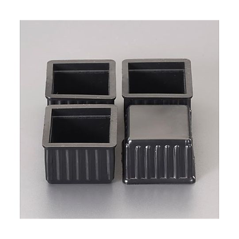 アズワン 24x24mm 角型足キャップ(4個) EA979DG-17 1パック(ご注文単位1パック)【直送品】