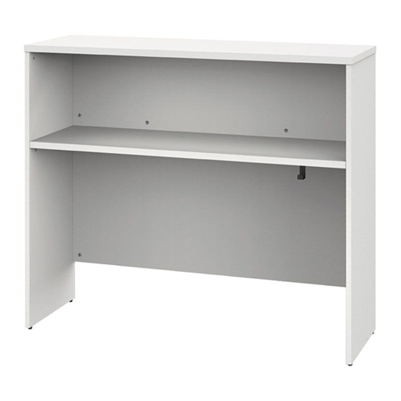 アール・エフ・ヤマカワ プラン サイドハイテーブル W1200×D400 ホワイト×ホワイト脚 RFPSH-1240WH-WL 1台（ご注文単位1台）【直送品】