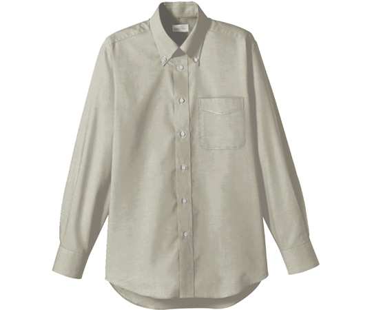 ボンマックス オックスフォード長袖シャツ FB4510U スモーキーグリーン S  1枚（ご注文単位1枚）【直送品】