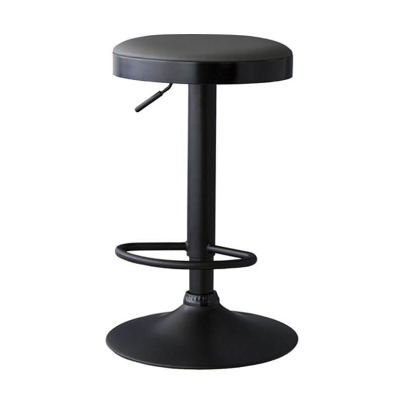 東谷 カウンタースツール ブラック RKC-270BK 1個（ご注文単位1個）【直送品】