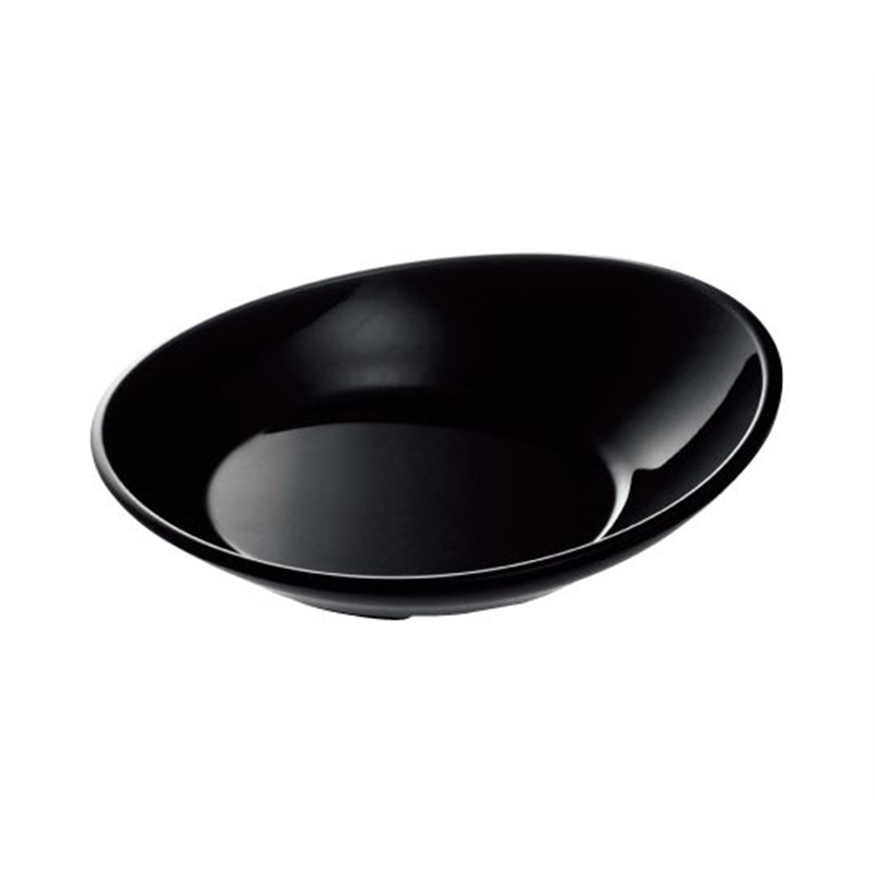 Daiwa 21cmスロープディッシュ 黒 BY-210-BK 1個(ご注文単位1個)【直送品】