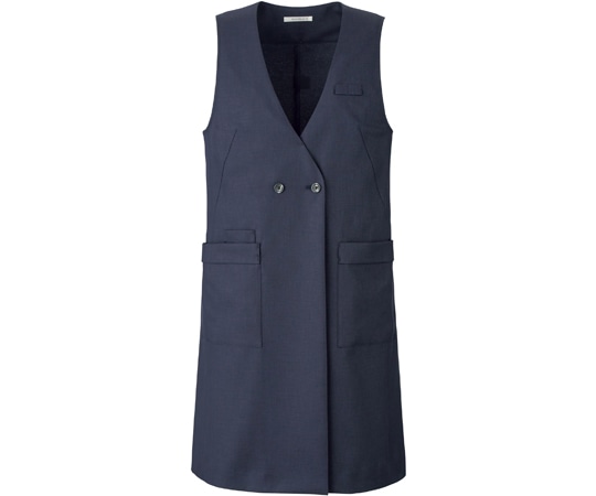 ボンマックス ロングベスト BCO5708 ネイビー LL  1枚（ご注文単位1枚）【直送品】