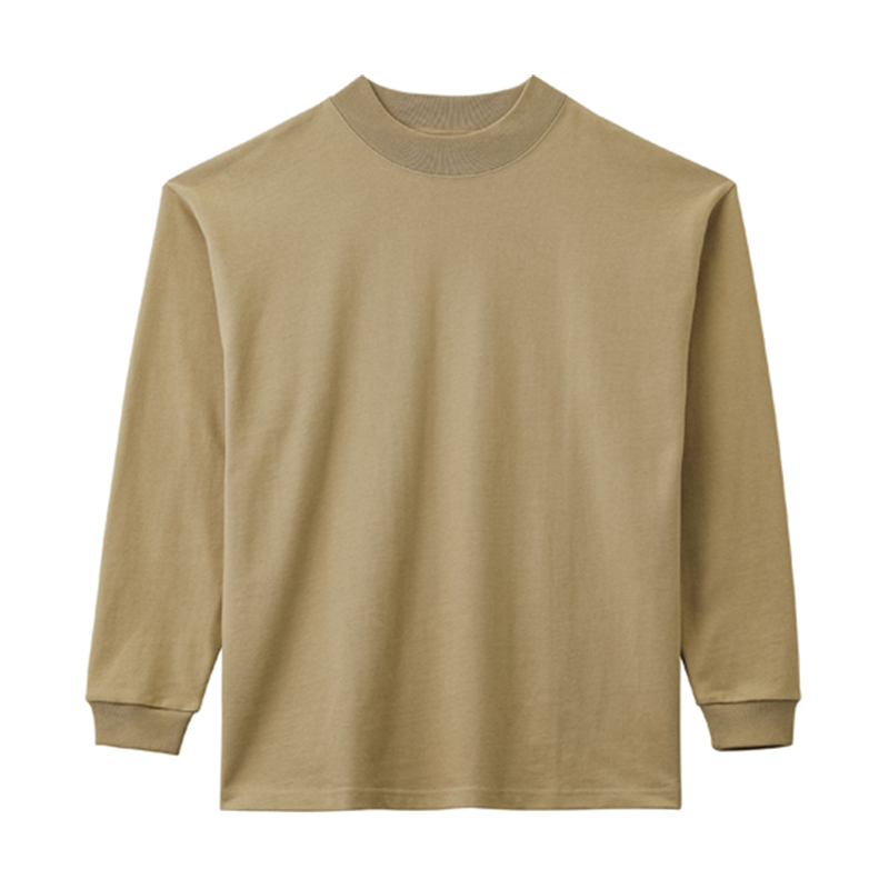 ボンマックス 10.2オンススーパーヘビーウェイトモックネックTシャツ サンドカーキ XL MS1610-65 XL 1枚（ご注文単位1枚）【直送品】