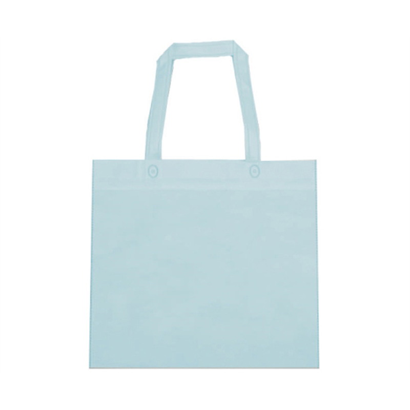 三和 不織布手提げバッグ ライトブルー 1ケース(500枚入) SW3835-4 1ケース（ご注文単位1ケース）【直送品】