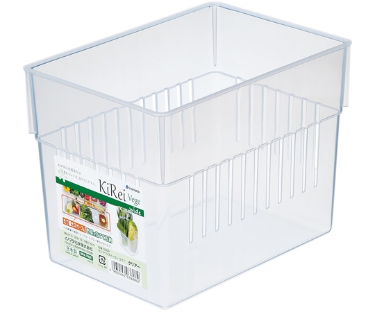 イノマタ化学 キレイベジストッカー ワイド クリアー #369 1個（ご注文単位1個）【直送品】