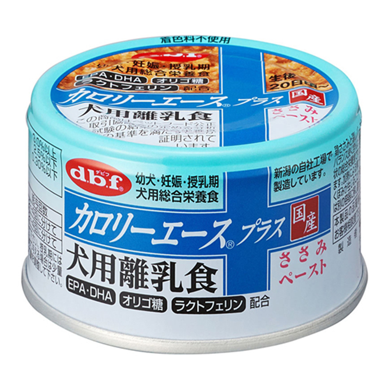 デビフペット カロリーエースプラス 犬用離乳食 ささみペースト 85g  1個（ご注文単位1個）【直送品】