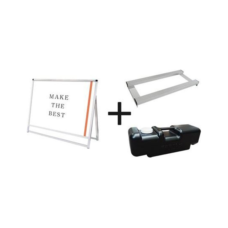 常磐精工 バリウススタンド看板 A0横ロウ片面 ウエイトアーム・水タンクセット VASKAC-A0YLK-3SET 1個（ご注文単位1個）【直送品】