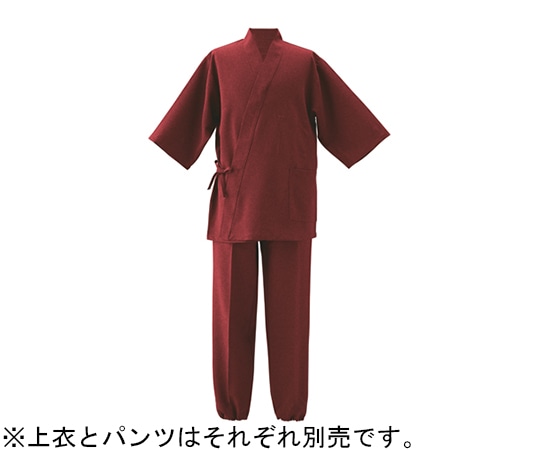興栄繊商 和甚平 パンツ ワイン S K2310 1枚（ご注文単位1枚）【直送品】