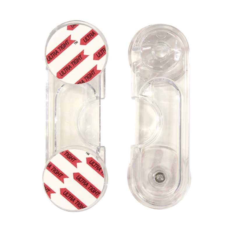 カーボーイ クリアキャビネットロック クリア 2個入 BS45 1パック(ご注文単位1パック)【直送品】