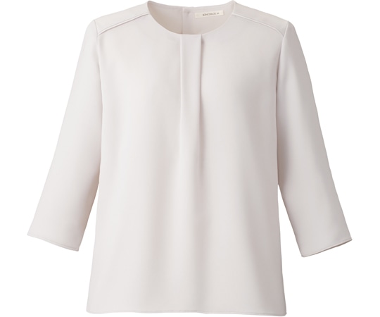 ボンマックス 七分袖ブラウス シルバーグレイ LL BCB4101 1枚（ご注文単位1枚）【直送品】