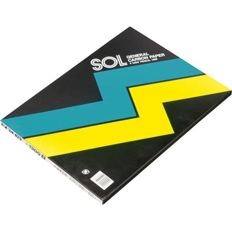 ゼネラル Gカーボン ゼネラルカーボン紙 黒 1箱(100枚入) 1300 1箱(ご注文単位1箱)【直送品】