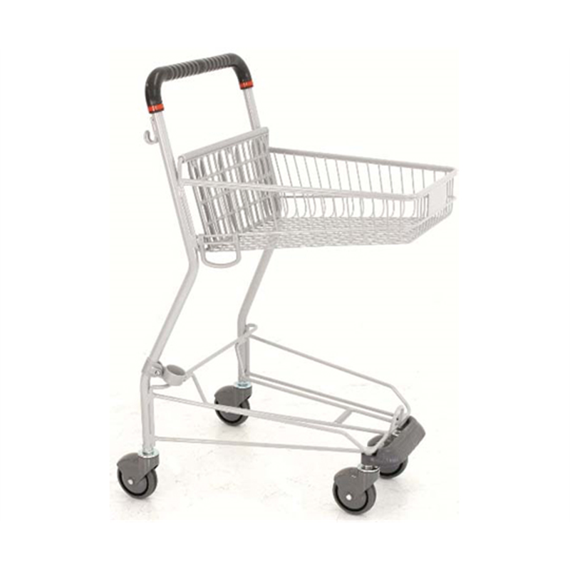 大和産業 ショッピングカート シルバーメタリック W520×D586×H951mm SV502-C100 1台（ご注文単位1台）【直送品】