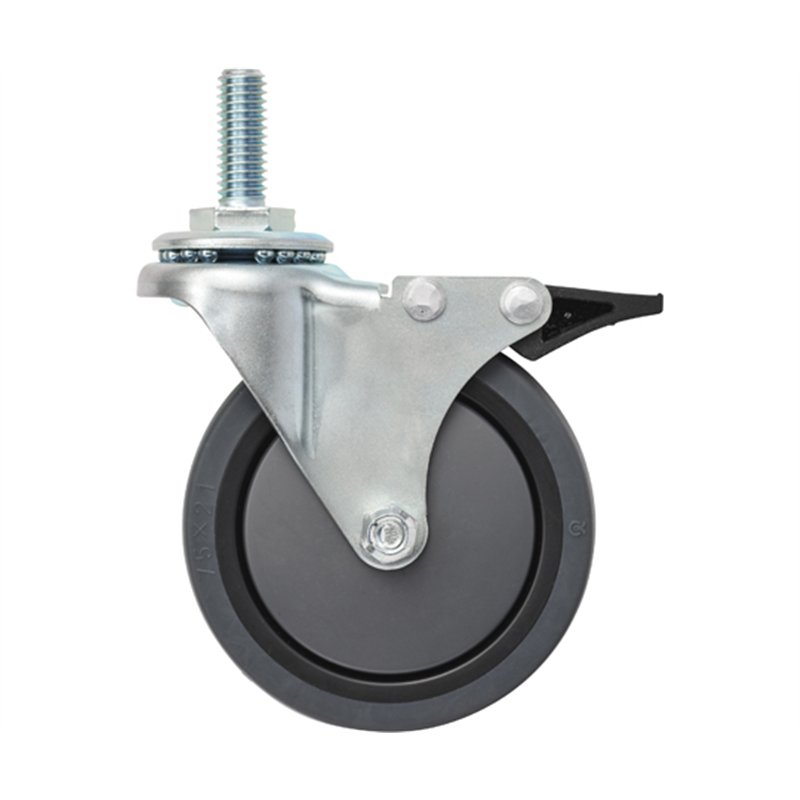 エレクター ベーシックシリーズ エラストマーキャスター ストッパー付75mm(2個入) BDRS75 1個（ご注文単位1個）【直送品】