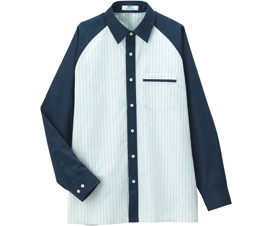 カーシーカシマ CAREAN 長袖シャツ VARIETY SHIRT ネイビー SS CWY009 1枚（ご注文単位1枚）【直送品】