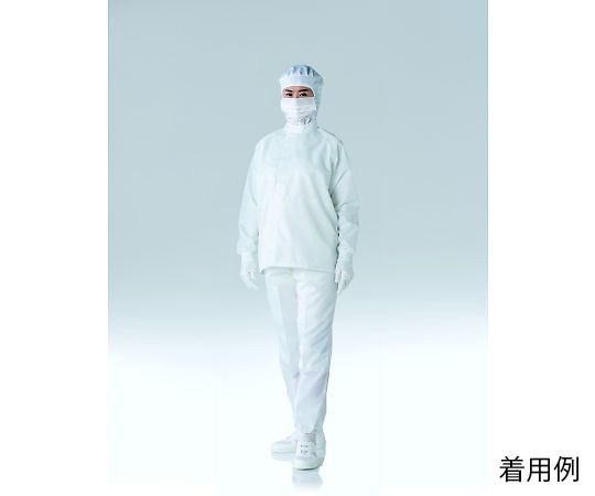 東洋リントフリー 異物混入対策上着 白 5L FD213C-01 5L 1枚 (ご注文単位1枚)【直送品】