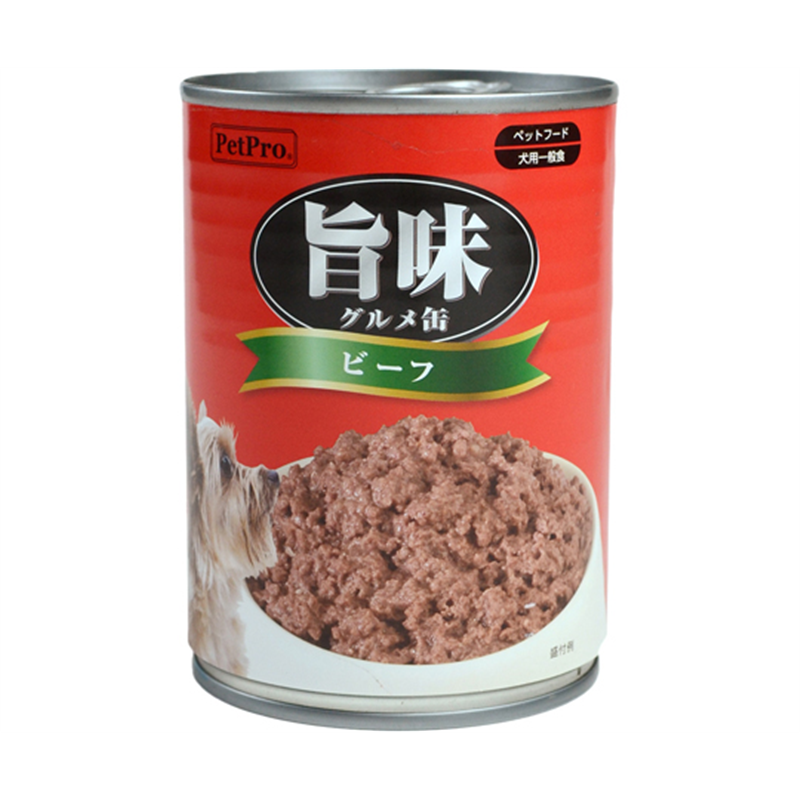 ペットプロジャパン ペットプロ 旨味グルメ ビーフ味 375g  1個（ご注文単位1個）【直送品】