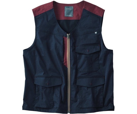 カーシーカシマ CAREAN ベスト MATT TWILL STRETCH 167-2 4L CAH167 1枚（ご注文単位1枚）【直送品】