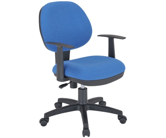 カグクロ ビジネスチェアNAM(肘付)ブルー(ニューアミューズ) NAM-1000-A-BL 1個(ご注文単位1個)【直送品】