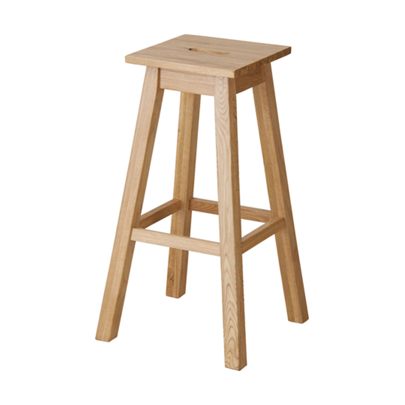 東谷 ヘンリー 角ハイスツール ナチュラル MTK-530NA 1個（ご注文単位1個）【直送品】