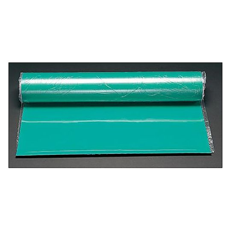 エスコ 1.0x 10m/2.0mm ゴムシート(グリーン) EA997RB-210G 1巻(ご注文単位1巻)【直送品】