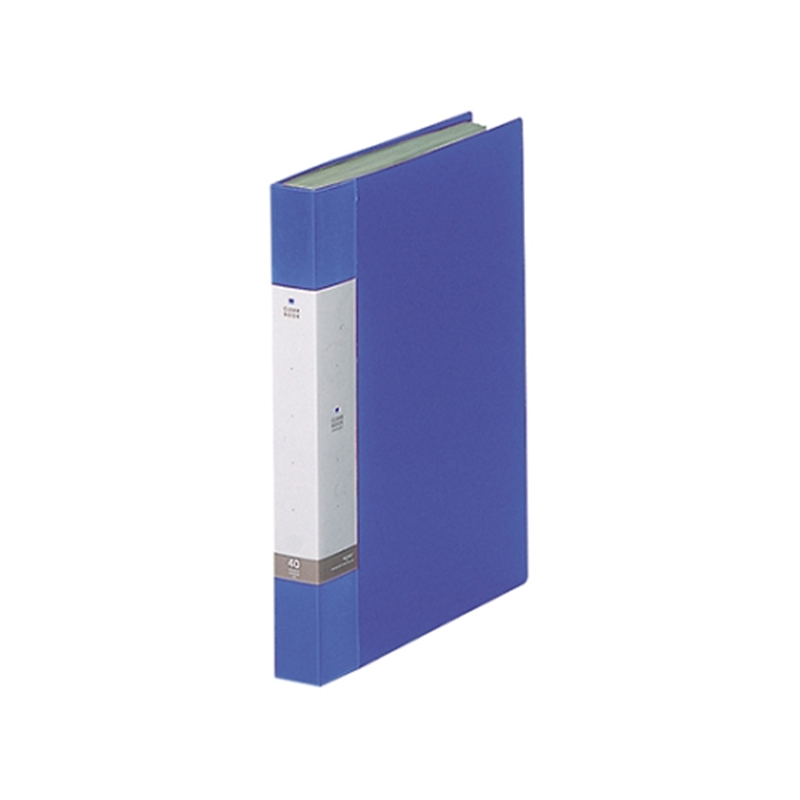 LIHITLAB リクエスト クリヤーブック 8青 G3202 G3202-8 1冊(ご注文単位1冊)【直送品】