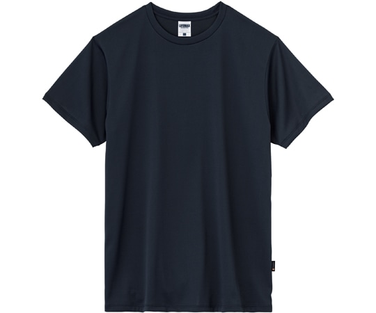 ボンマックス 5.6オンスリサイクルポリエステルTシャツ(ポリジン加工)MS1164 ネイビー L  1枚（ご注文単位1枚）【直送品】