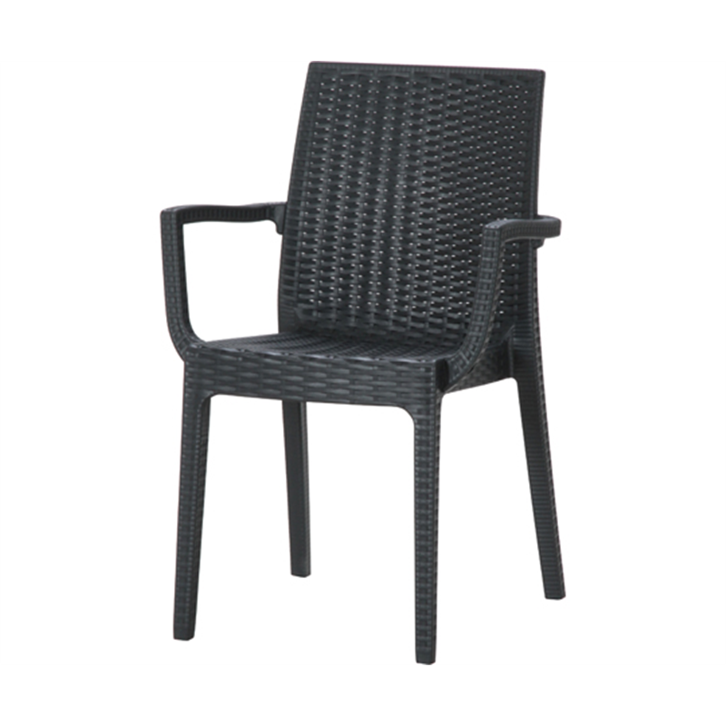 不二貿易 ステラ チェアー (肘付) ブラック(11234) 1セット(2個入) 49912 1セット（ご注文単位1セット）【直送品】