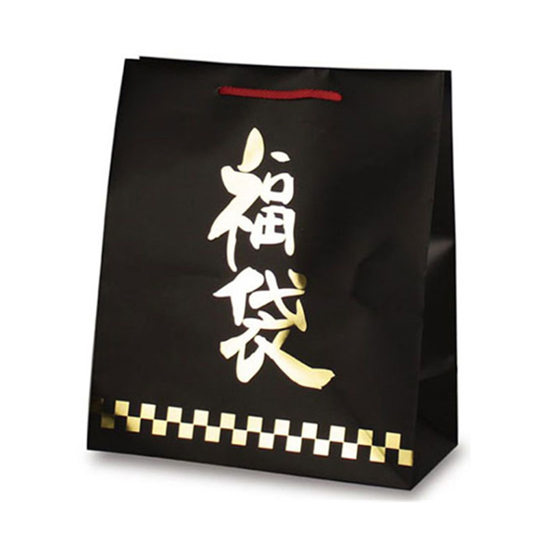 ベルベ 紙袋 手提袋 福ノワール 中 50枚 1088 1ケース（ご注文単位1ケース）【直送品】